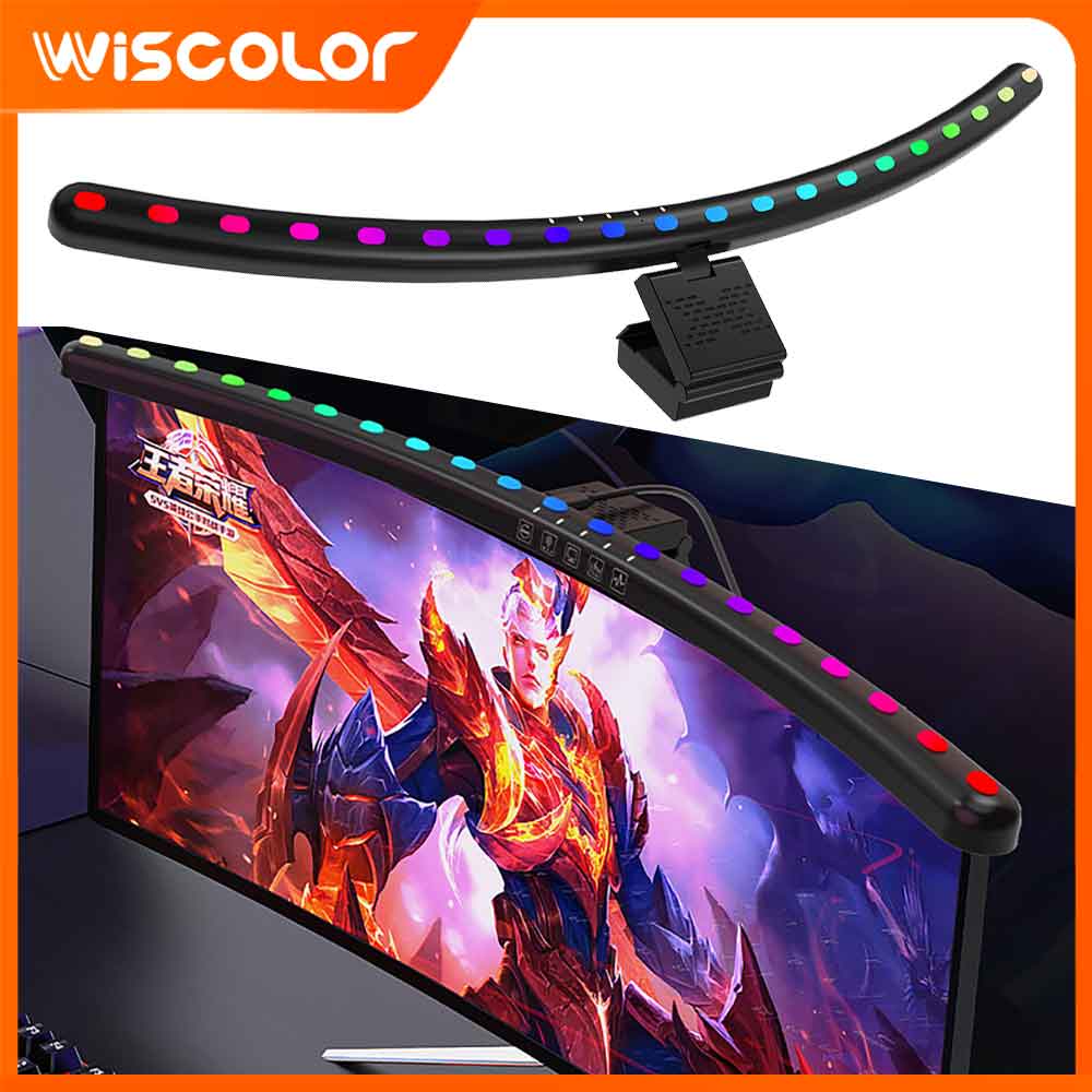 Setup Desk Monitor - Barre lumineuse RGB pour moniteur, décoration