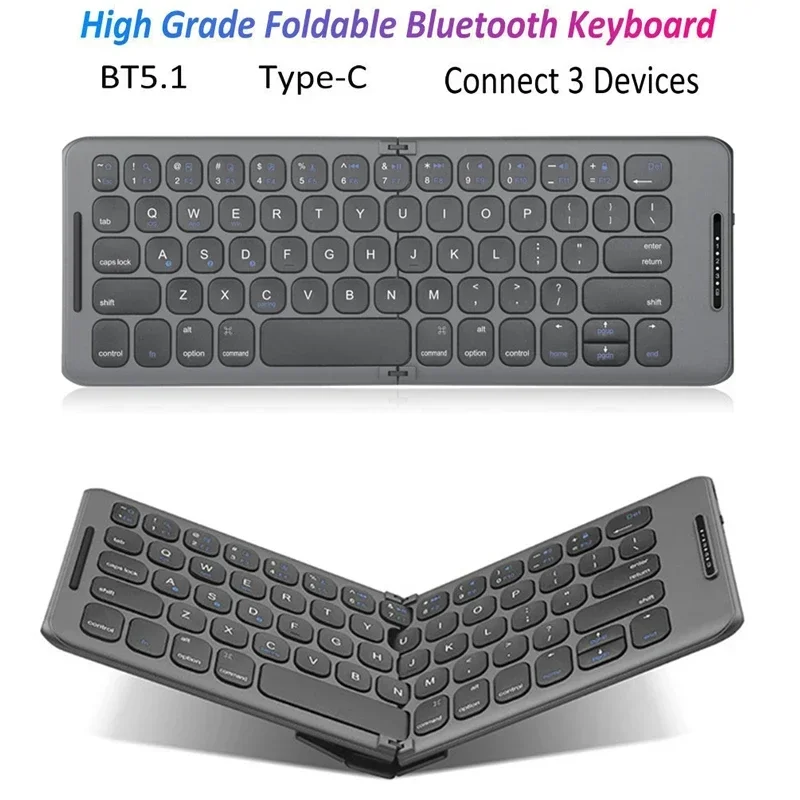 Desk Setup Ipad - Clavier Bluetooth pliable USB Type C