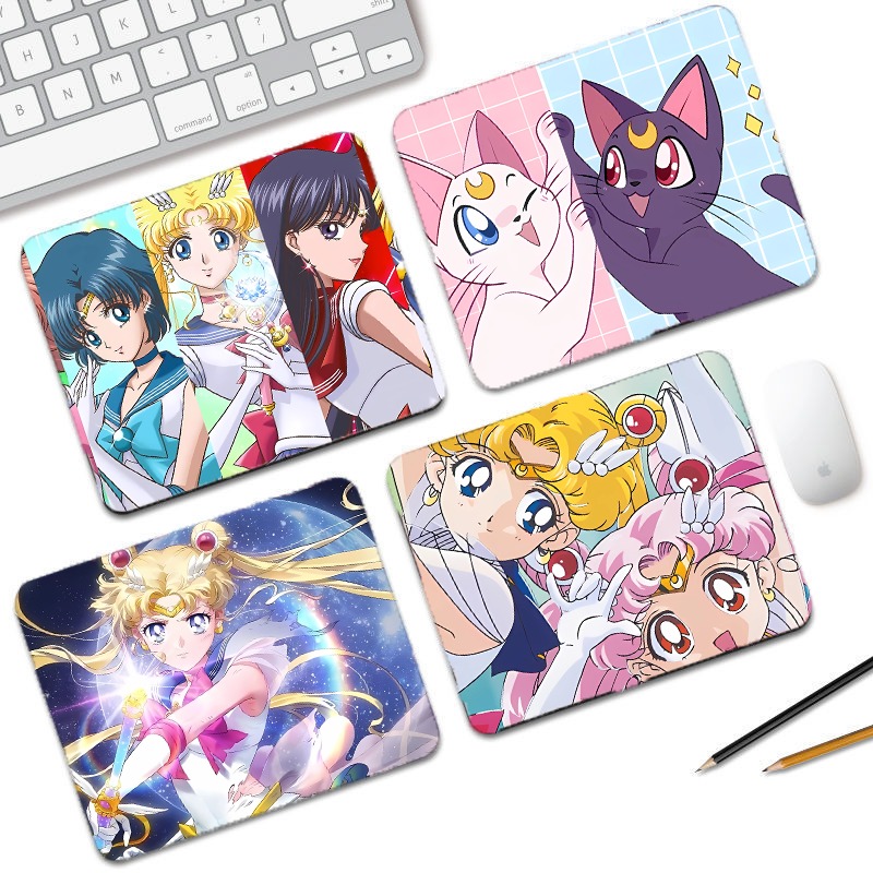 Desk Setup Carpet - Tapis de souris Sailor Moon Kawaii,