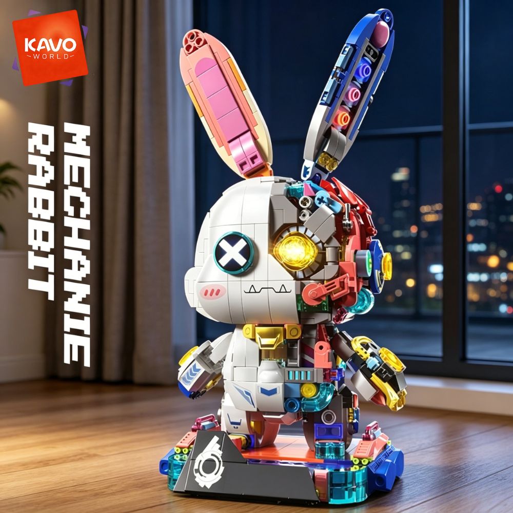 Desk Setup Enthusiast - KAVOWORLD Ensemble de blocs de construction