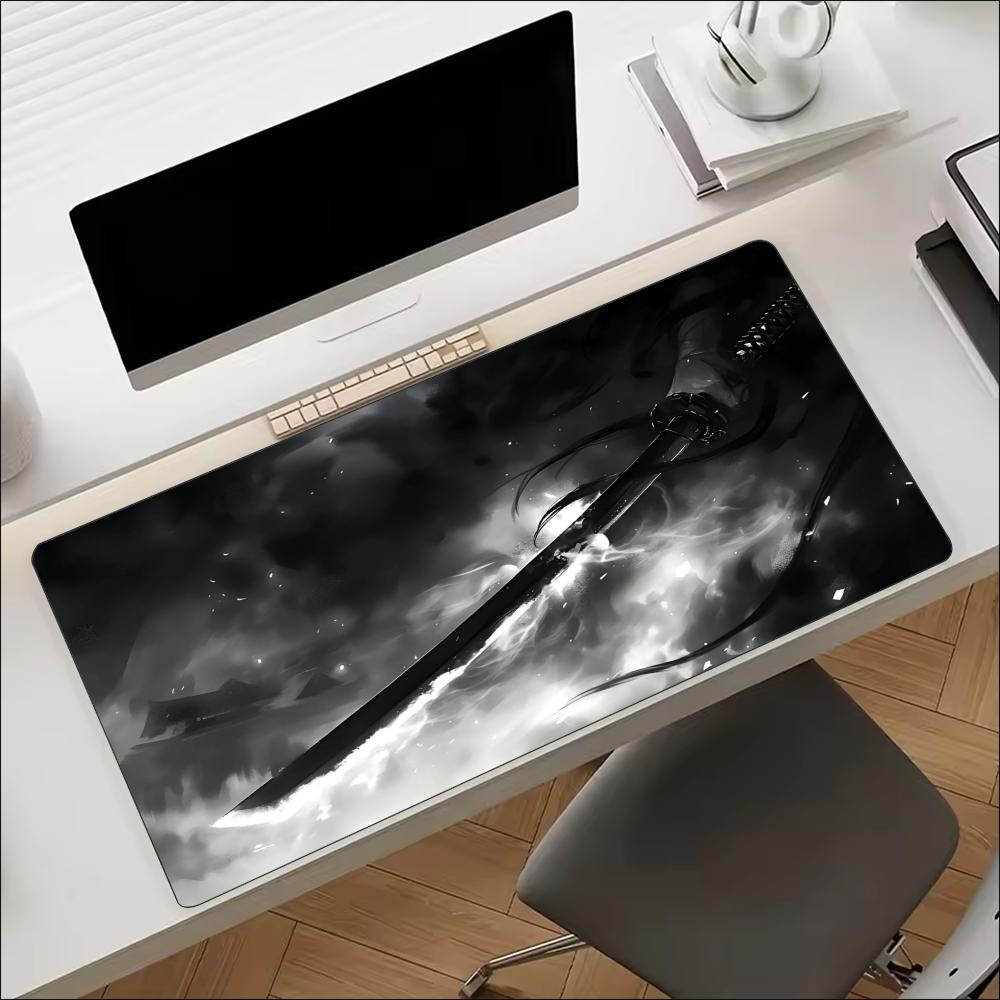 Desk Setup Gaming And Work - Tapis de bureau imprimé avec une
