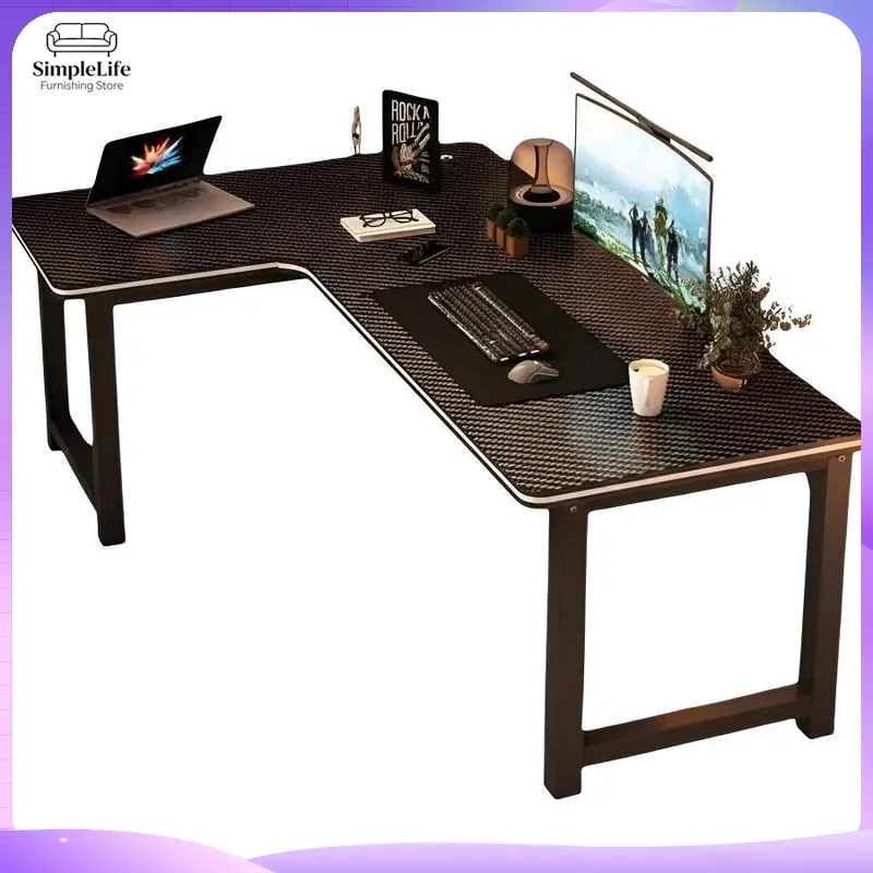 Setup Desk Monitor - Bureau d'angle pour jeux vidéo, bureau