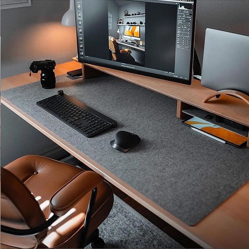 Desk Setup Carpet - Tapis de bureau en feutre pour