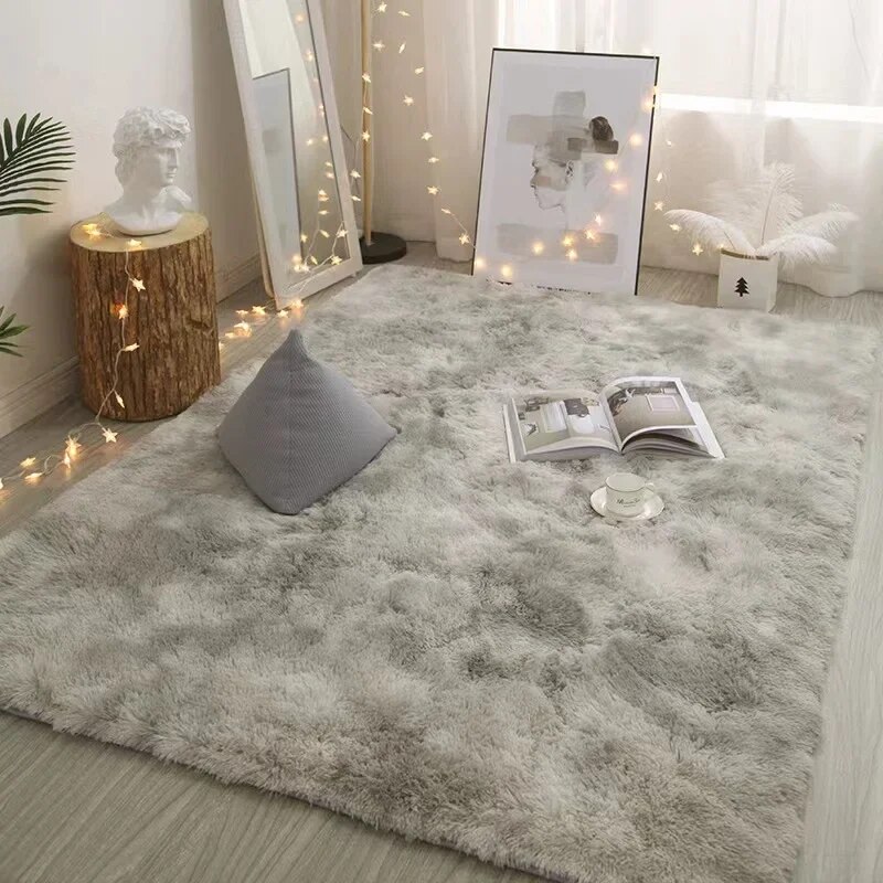 Desk Setup Girly - VIKmemorial-Tapis de chambre en laine pour
