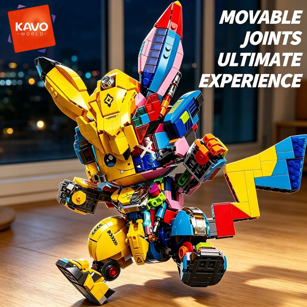 Desk Setup Enthusiast - KAVOWORLD 1505PCS Kit de construction de