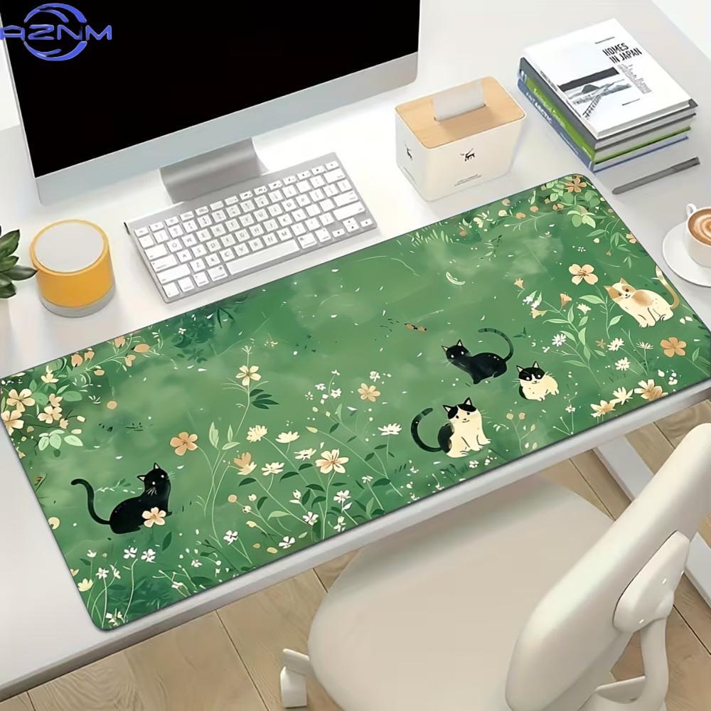 Desk Setup Gaming And Work - Grand tapis de souris de jeu
