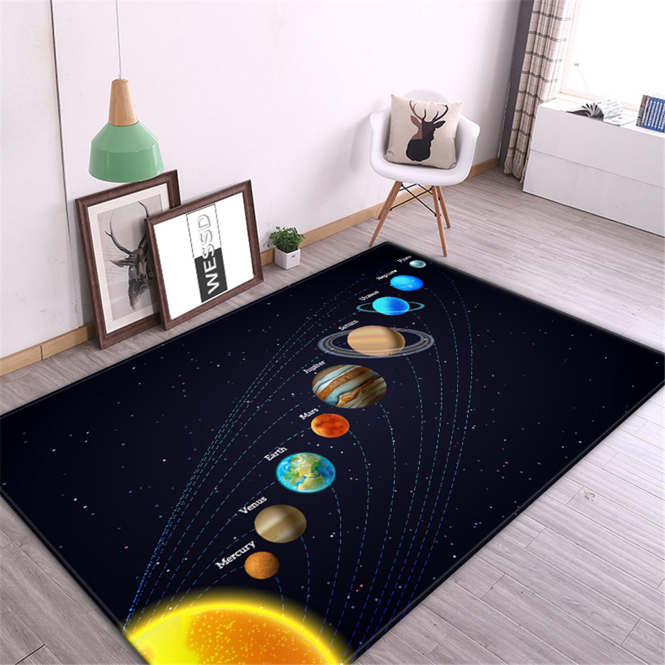 Desk Setup Girly - Tapis antidérapant pour chambre d'enfant, système