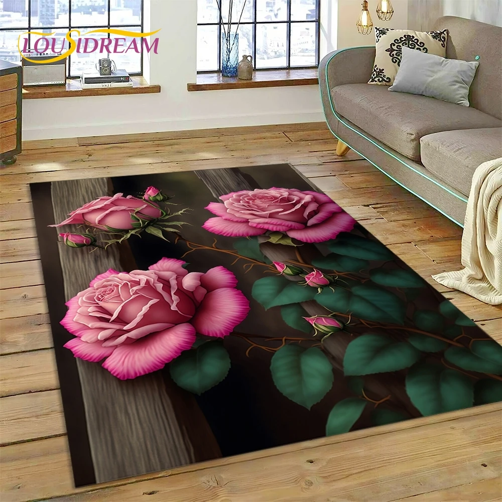 Tapis romantique nordique Lea  - Desk Setup Girly avis et prix