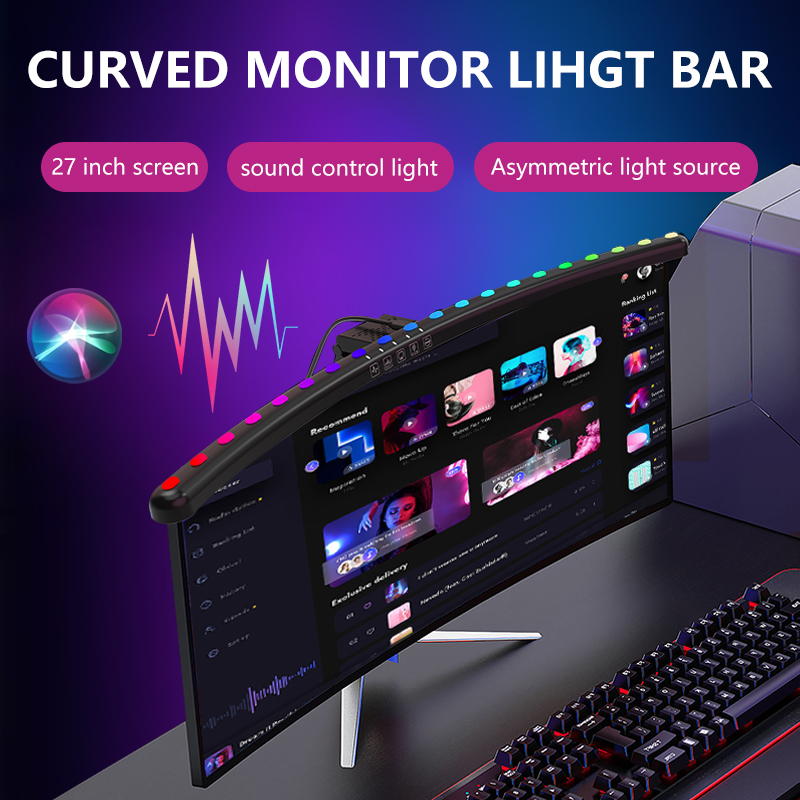 Barre lumineuse RGB pour monit - Setup Desk Monitor avis et prix