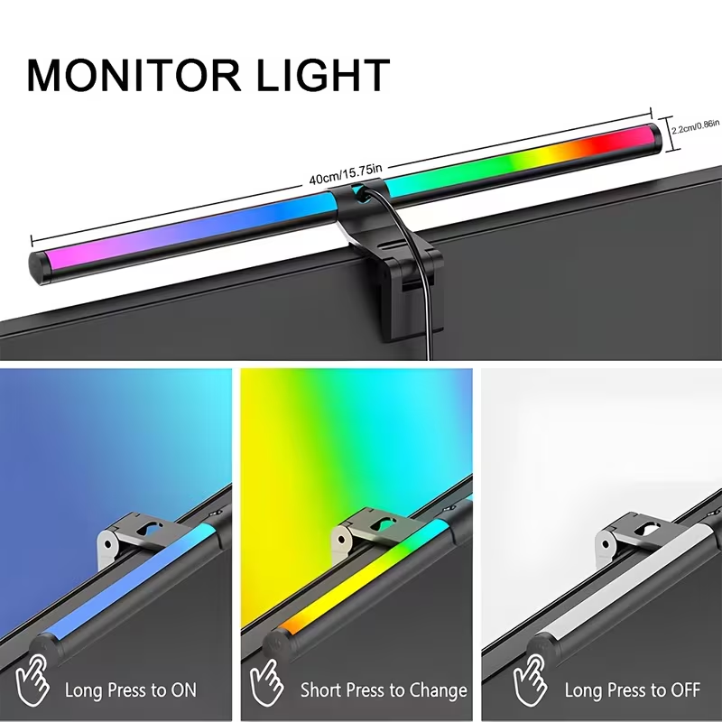Barre lumineuse LED pour monit - Setup Desk Monitor avis et prix