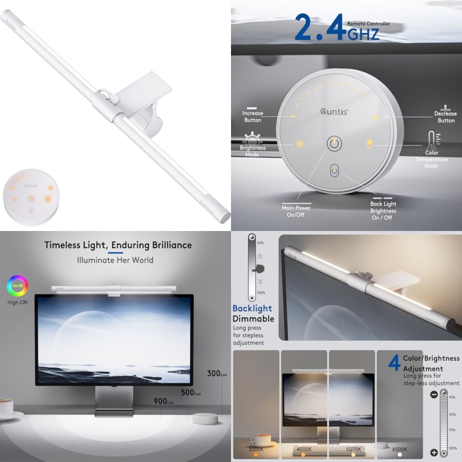 Barre lumineuse pour moniteur  - Desk Setup No Computer avis et prix
