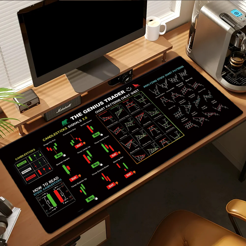 EXCO Stock Market Trader Tapis - Desk Setup Carpet avis et prix