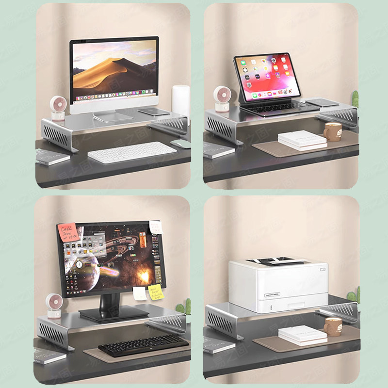 Support de moniteur d'ordinate - Desk Setup Monitor And Laptop avis et prix