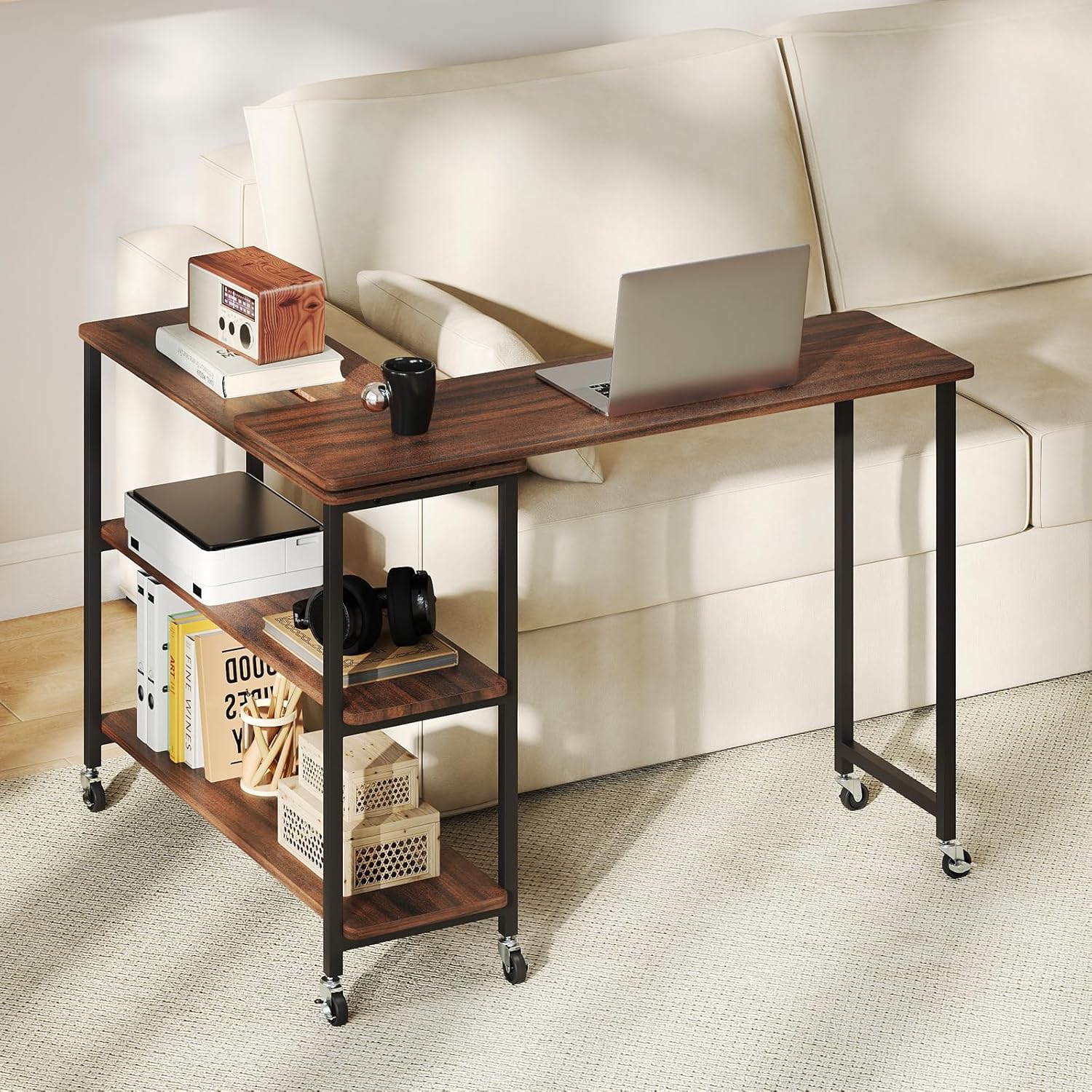 360 °   Table d'appoint rotati - Desk Setup Ideas avis et prix
