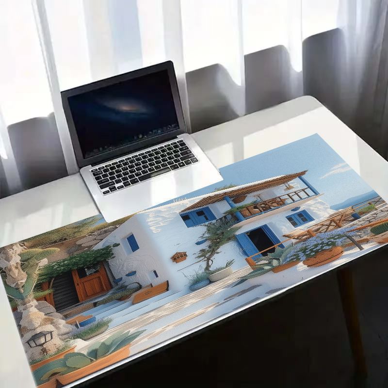 Tapis de souris méditerranéen  - Desk Setup With Plants avis et prix
