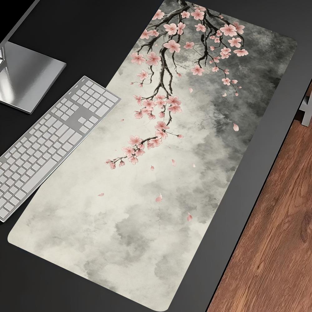 Tapis de bureau étendu motif f - Desk Setup Laptop And Pc avis et prix