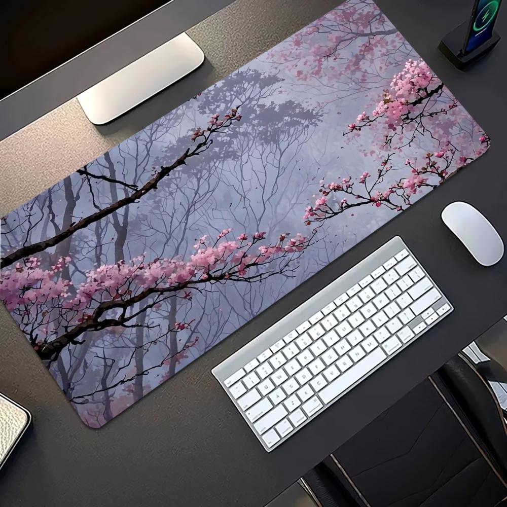 Tapis de bureau étendu motif f - Desk Setup Laptop And Pc avis et prix