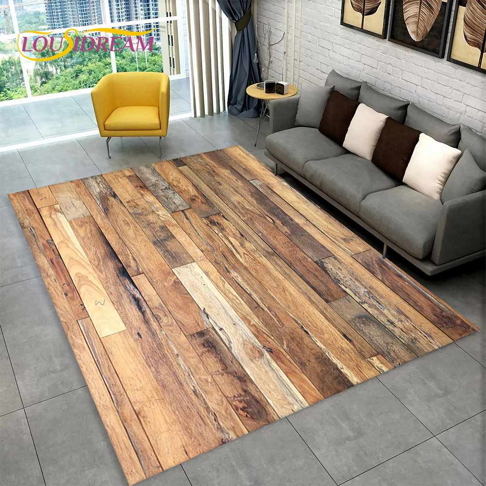 Tapis rétro Mars en bois 3D, g - Desk Setup Girly avis et prix
