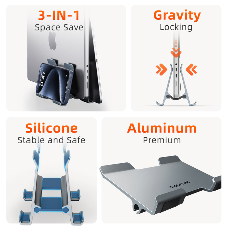 CABLETIME – support vertical p - Vertical Laptop Stand avis et prix