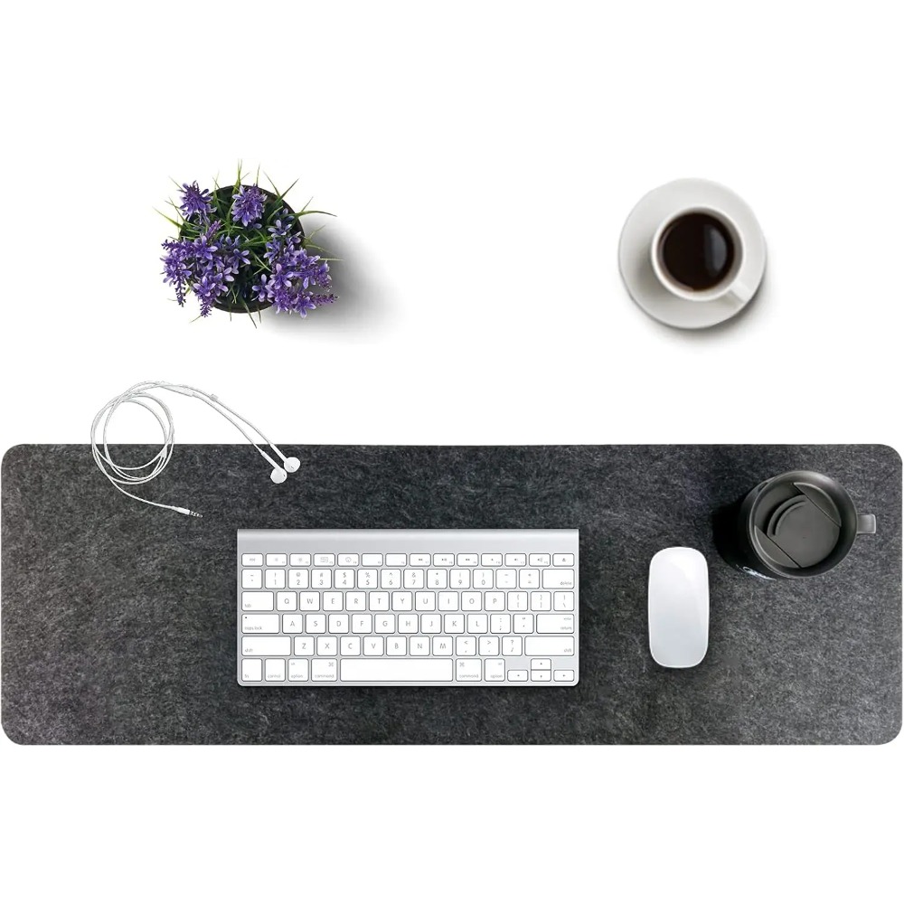 Tapis de bureau en feutre pour - Desk Setup Carpet avis et prix