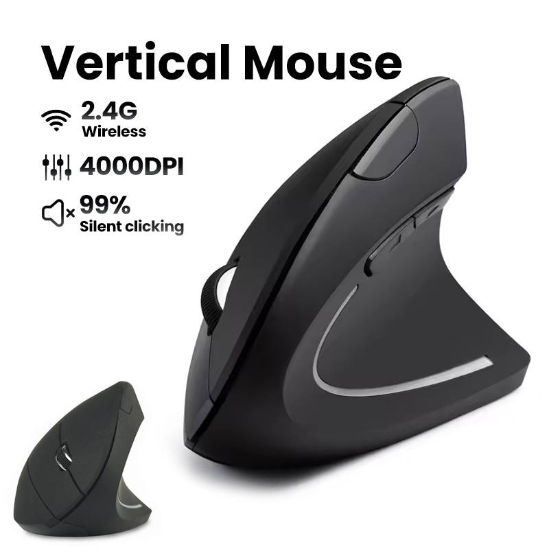 Souris sans fil ergonomique 16 - Desk Setup Gaming And Work avis et prix