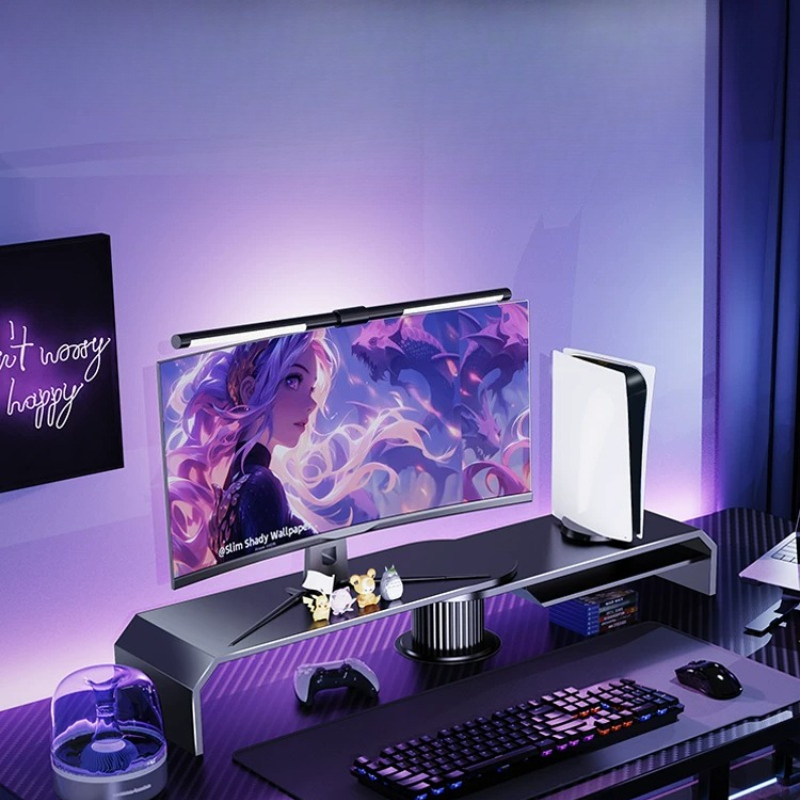 Support de bureau réglable et  - Desk Setup Monitor And Laptop avis et prix