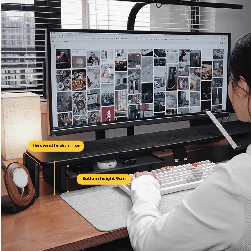Support d'écran modulaire en n - Desk Setup Monitor And Laptop avis et prix