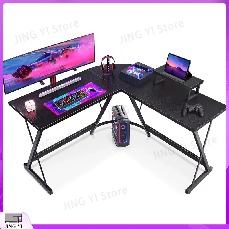 Bureau de jeu en forme de L av - Desk Setup No Computer avis et prix