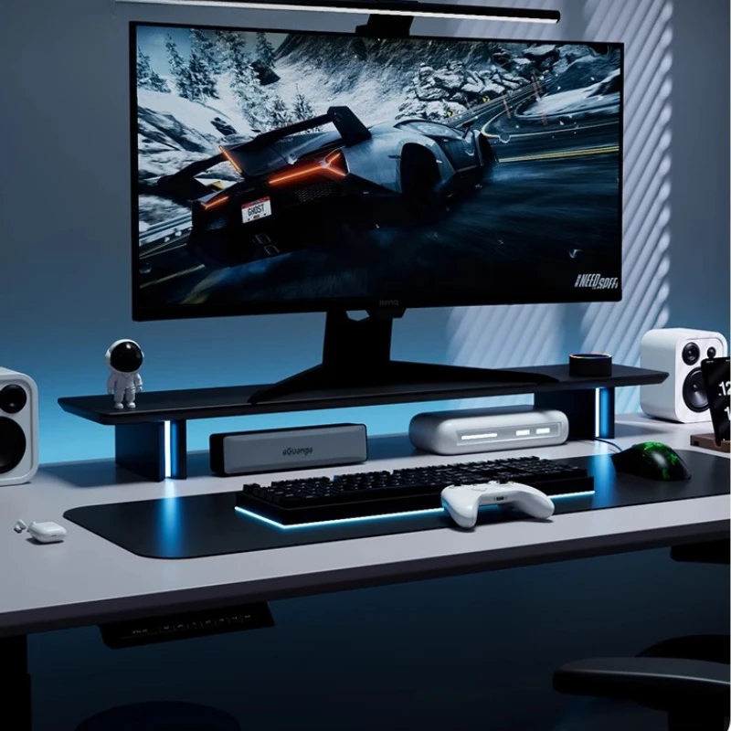 Support d'écran RGB ergonomiqu - Desk Setup Monitor And Laptop avis et prix