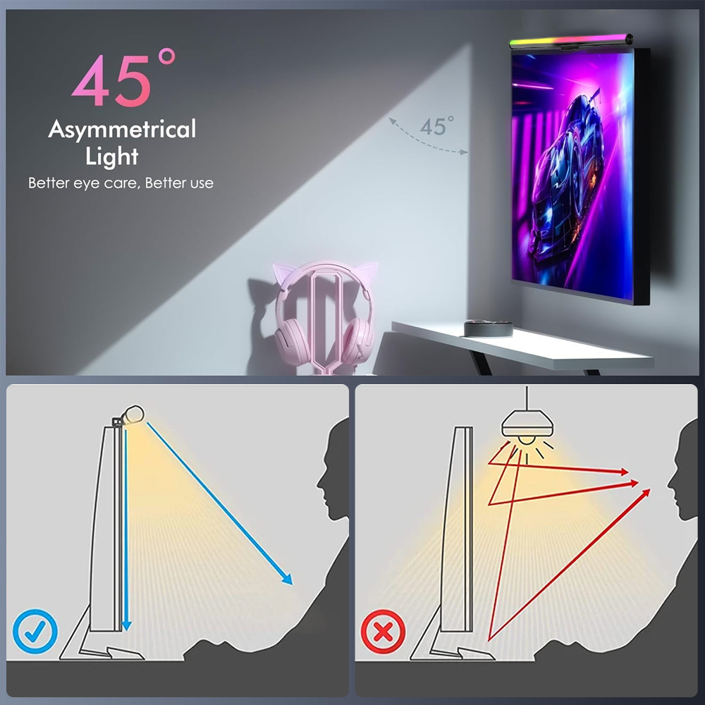 Barre lumineuse Wi-Fi pour mon - Setup Desk Monitor avis et prix