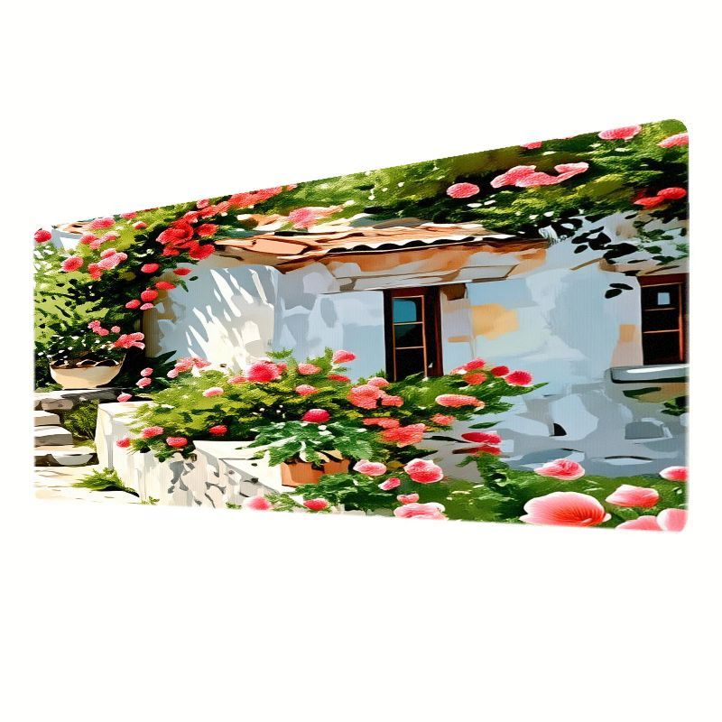 Tapis de souris créatif en fer - Desk Setup With Plants avis et prix