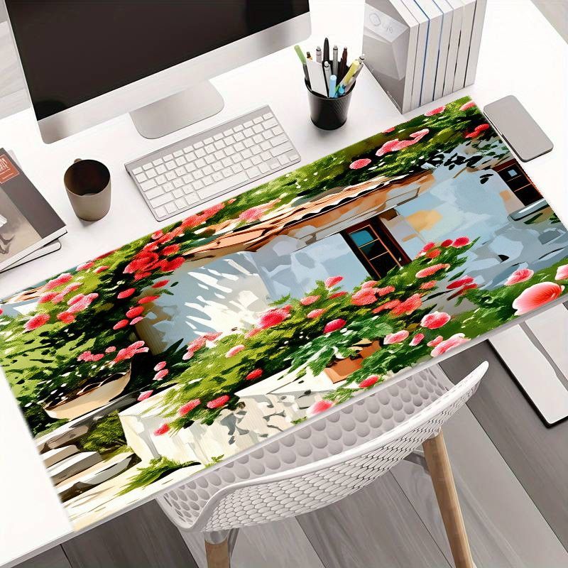 Tapis de souris créatif en fer - Desk Setup With Plants avis et prix