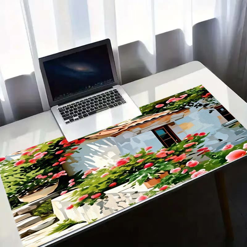 Tapis de souris créatif en fer - Desk Setup With Plants avis et prix