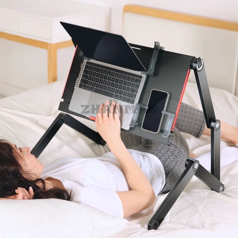 Couché plat sur le lit, bureau - Desk Setup Ideas avis et prix